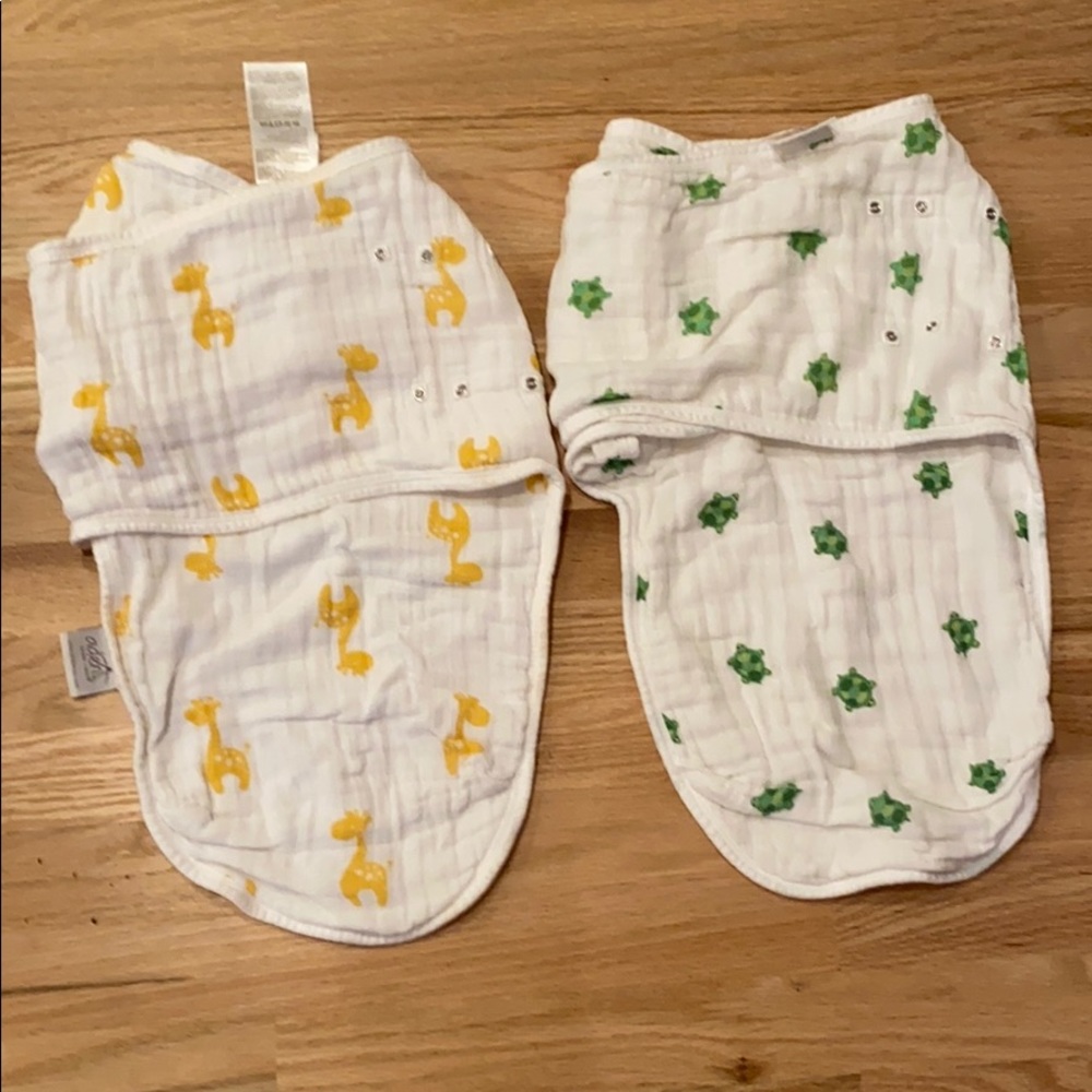 Aden + Anais swaddle bundle